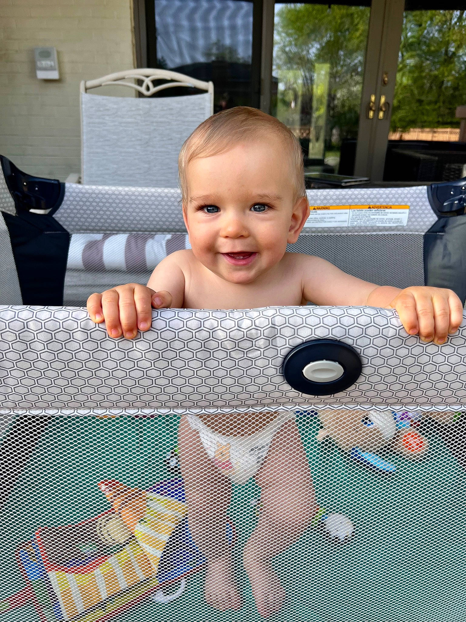 Joey is registered to the contest to win money with this photo: baby, baby_products, baby_safety, baby_toddler_clothing, baby_toys, child, comfort, couch, facial_expression, floor, flooring, fun, happy, joy, leisure, linens, pattern, person, product, sitting