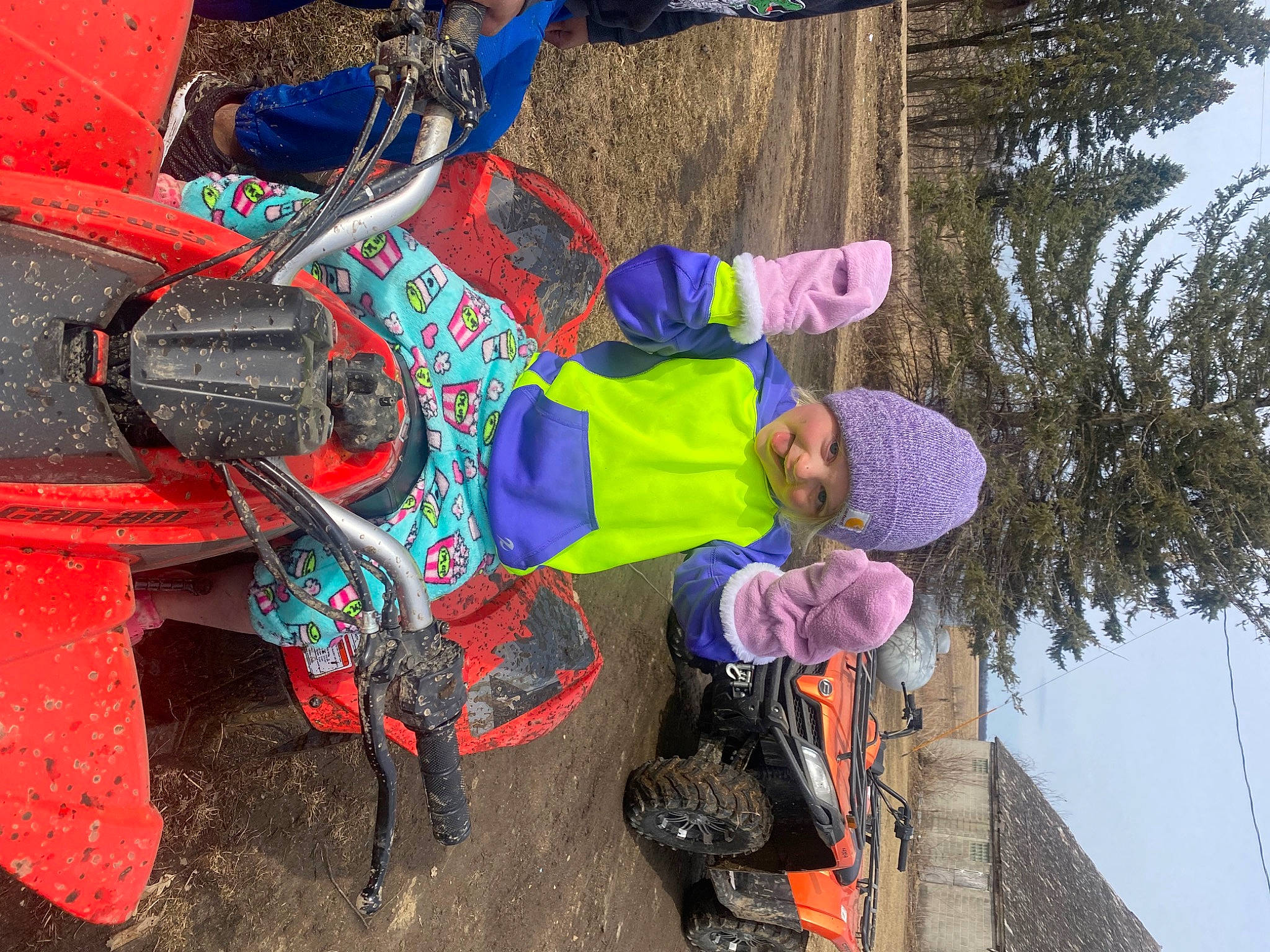 Kahlani-jean joined the competition — help win amazing prizes! adventure, art, child, event, freezing, fun, hat, headwear, joy, leisure, person, plant, play, recreation, sky, soil, tire, toddler, tree, wall