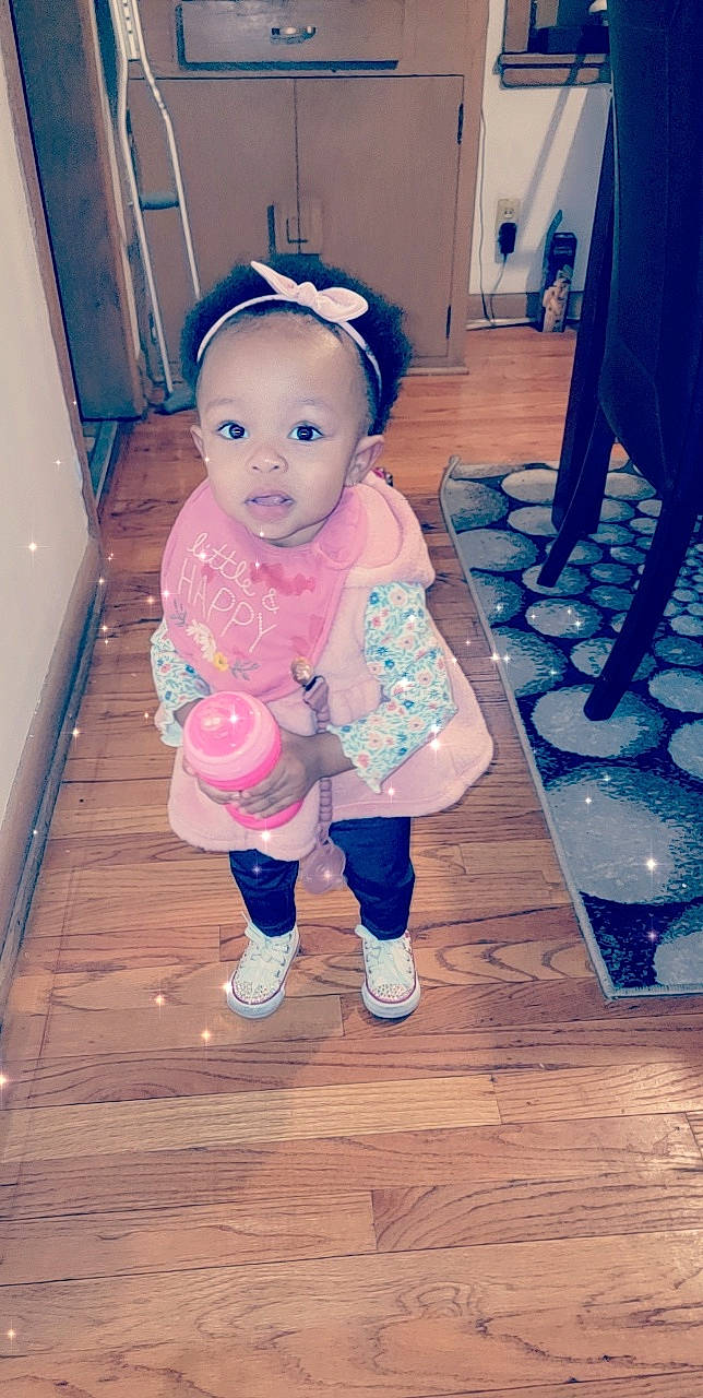 Azalea joined the competition — help win amazing prizes! baby, baby_toddler_clothing, blue, child, cool, floor, flooring, foot, fun, happy, hardwood, human_leg, person, pink, purple, shoe, sitting, sleeve, standing, toddler