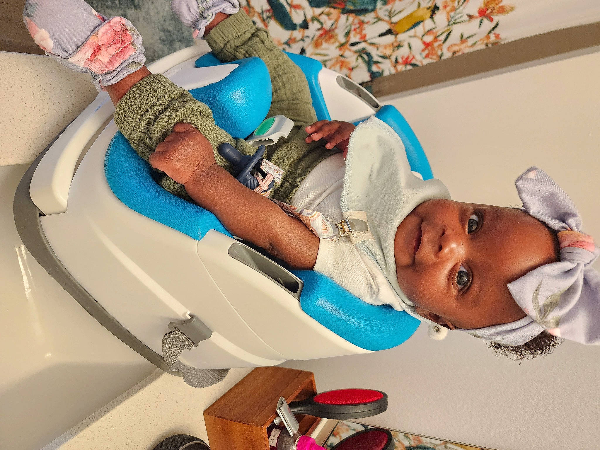 Devan is registered to the contest to win money with this photo: baby, baby_products, child, clinic, comfort, event, hat, health_care, health_care_provider, hospital, hospital_bed, human_leg, medical, medical_equipment, medical_procedure, nurse, patient, person, room, service