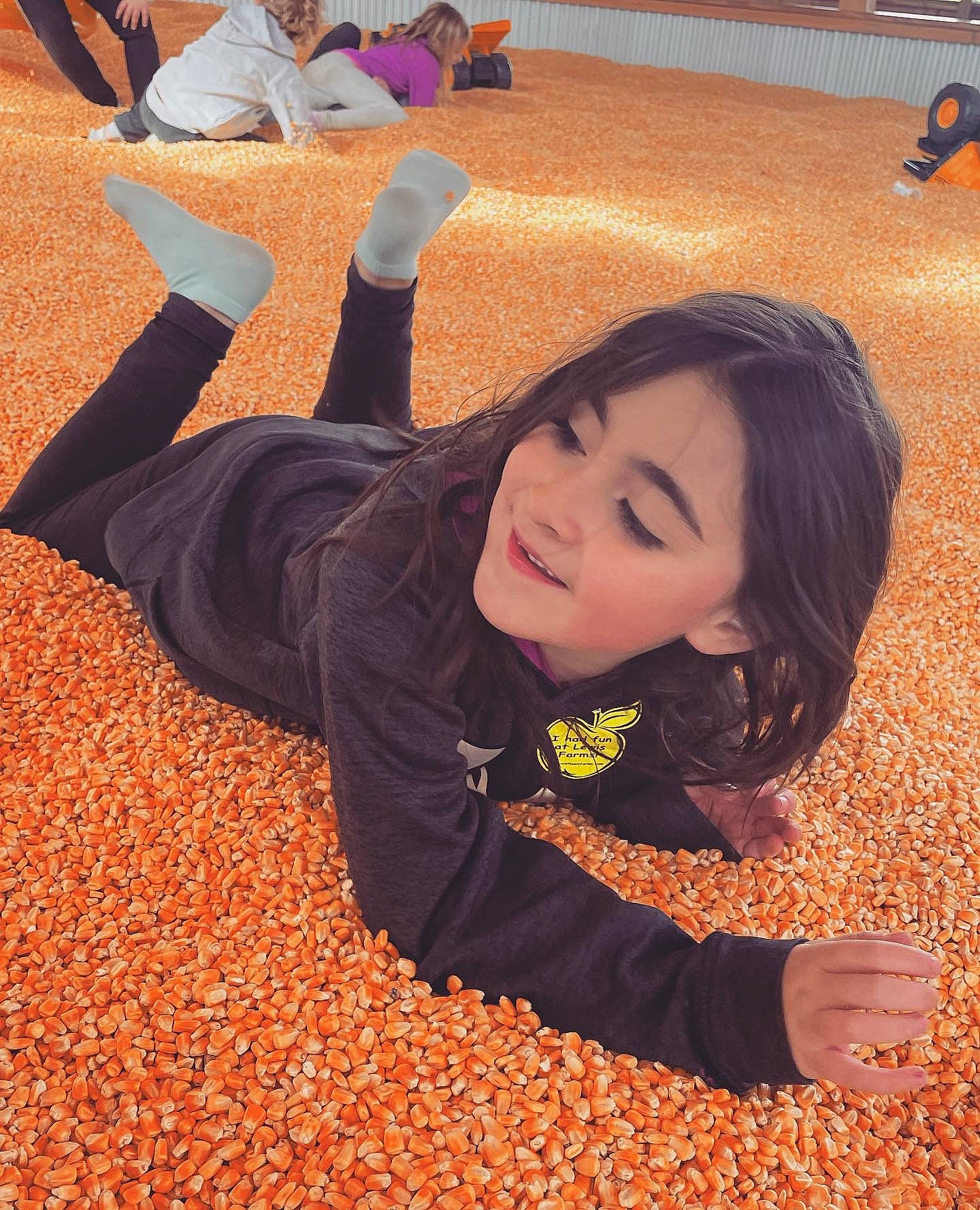 Reneleigh is registered to the contest to win money with this photo: autumn, child, city, deciduous, flooring, fun, grass, happy, hat, joy, leisure, people_in_nature, person, public_space, shadow, sitting, smile, soil, tints_and_shades, toddler