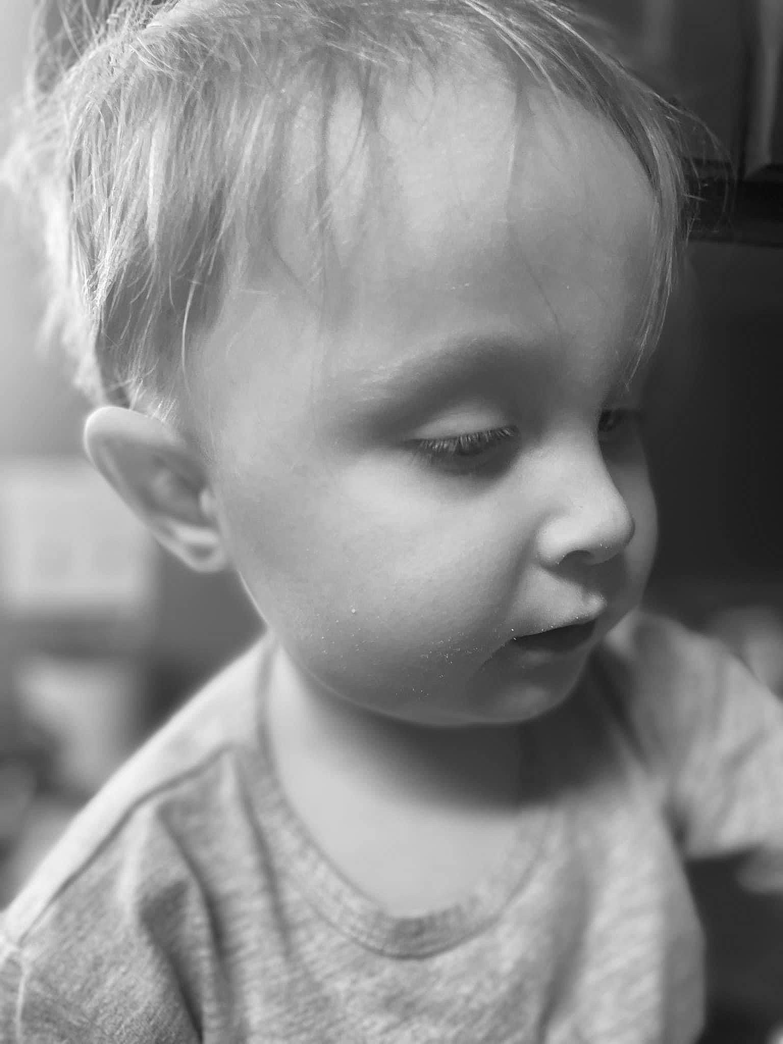 Layne joined the competition — help win amazing prizes! baby, black_and_white, cheek, child, ear, eyebrow, eyelash, forehead, happy, human_body, iris, jaw, lip, mouth, neck, nose, organ, person, standing, style