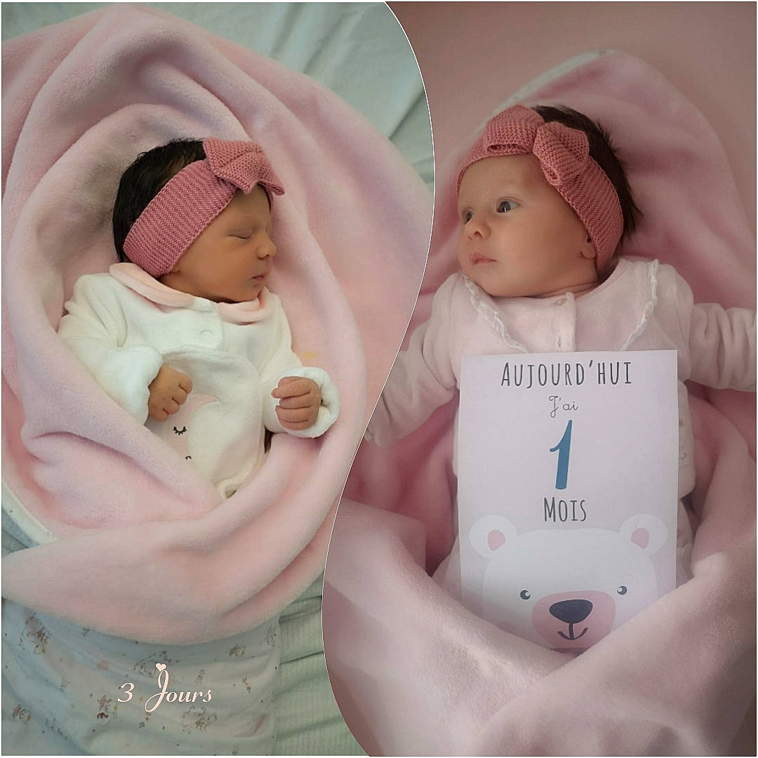 Milena a rejoint le concours — aidez-le/la à gagner de superbes lots ! baby, baby_sleeping, baby_toddler_clothing, cap, cheek, child, comfort, eye, face, finger, gesture, hand, head, headgear, headwear, human_body, person, pink, product, skin