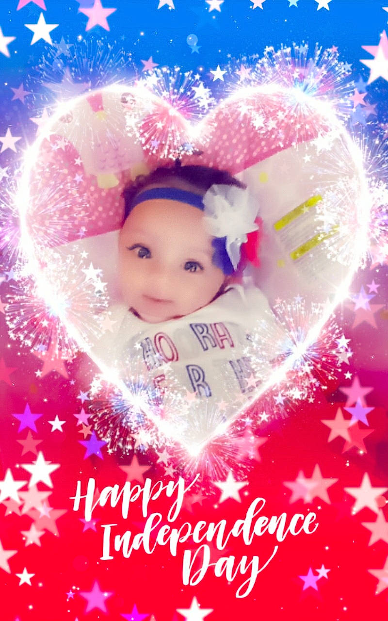 Parish is registered to the contest to win money with this photo: happy, headwear, heart, joy, love, person, photomontage, pink, smile