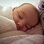 baby, sleeping, blanket, soft, pink, face, closeup, child, peaceful, cozy, bed, pillow, infant, wrapped, warm, comfort, cute, rest, sleep, toddler