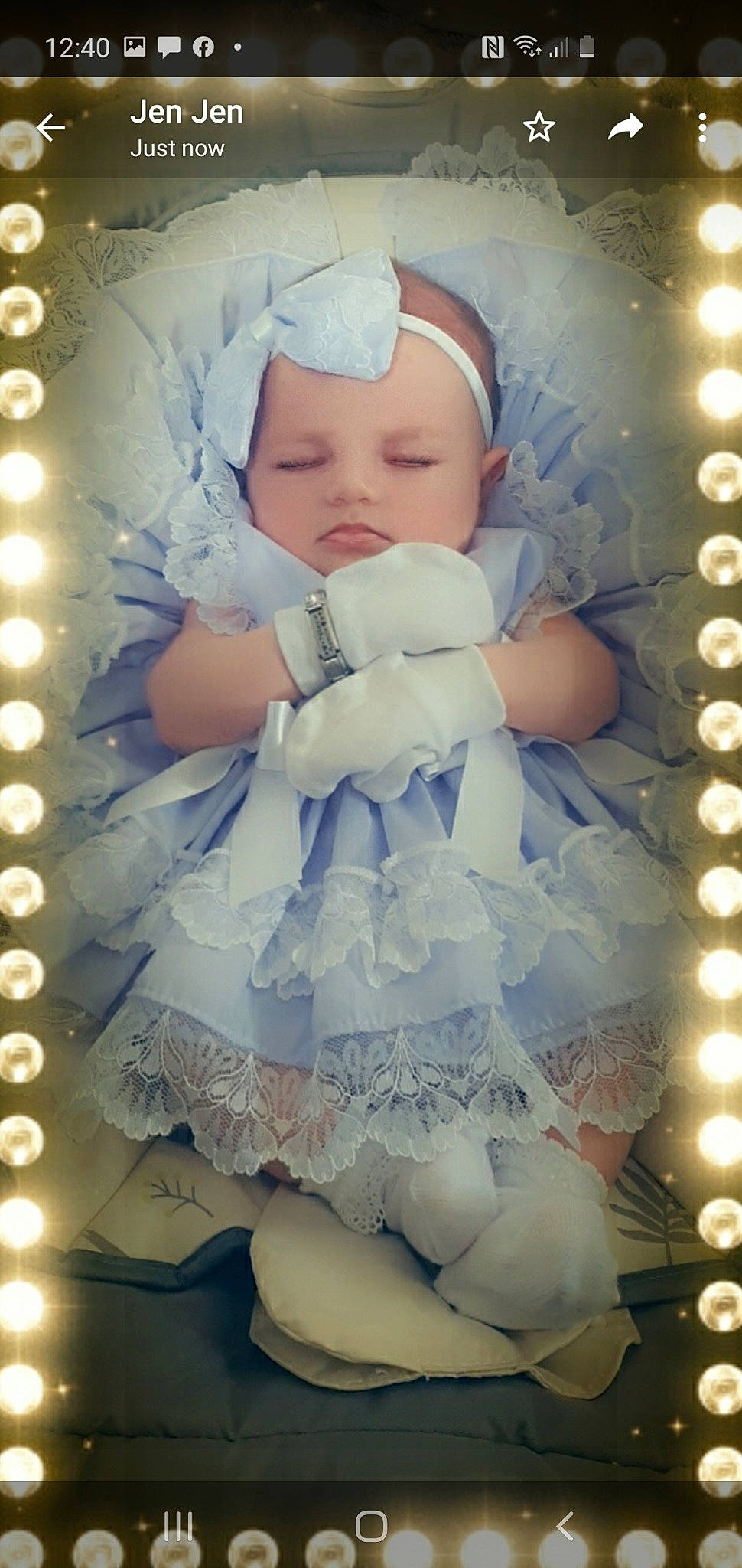 Madi joined the competition — help win amazing prizes! baby, child, doll, headwear, person, toddler