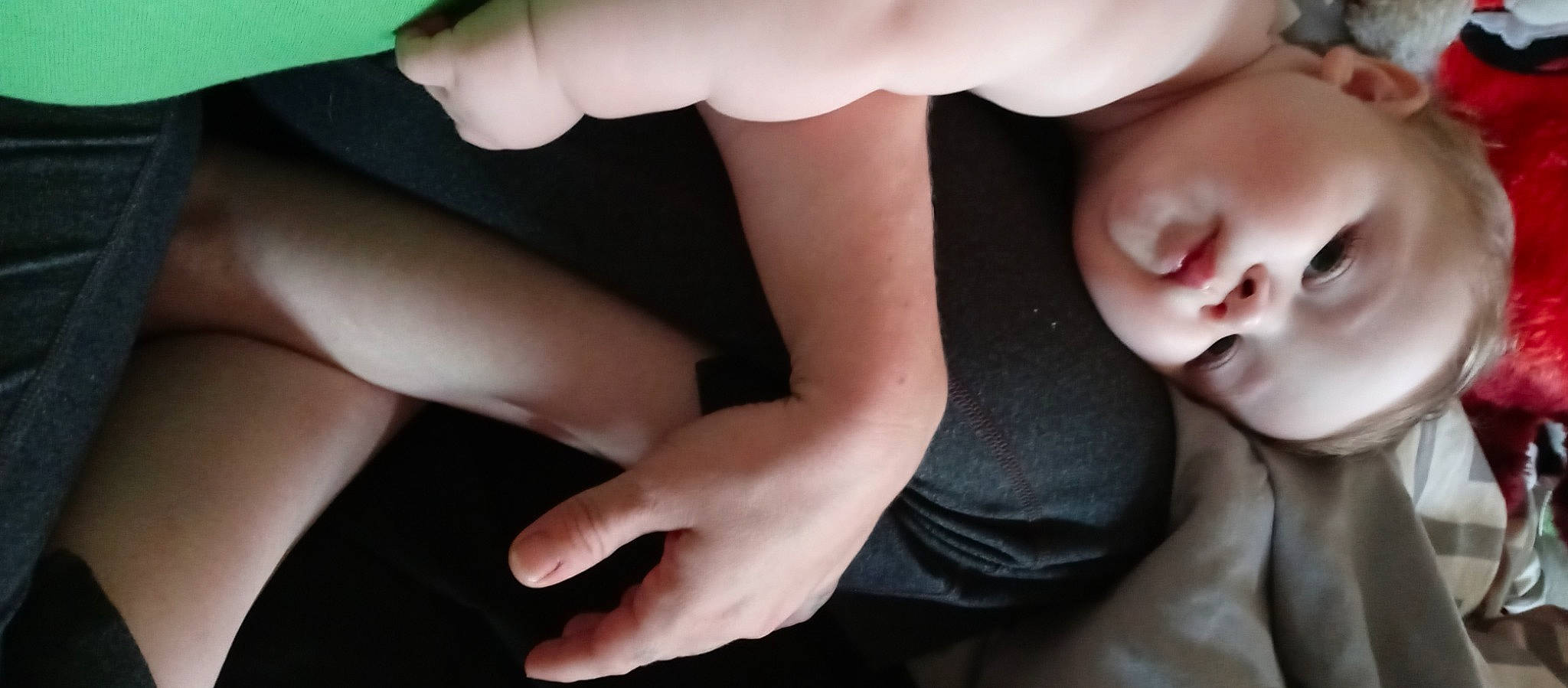 Atlas is registered to the contest to win money with this photo: baby_toddler_clothing, cheek, comfort, elbow, eyelash, finger, flash_photography, gesture, hand, happy, joint, mouth, nail, neck, nose, person, skin, sleeve, thigh, thumb