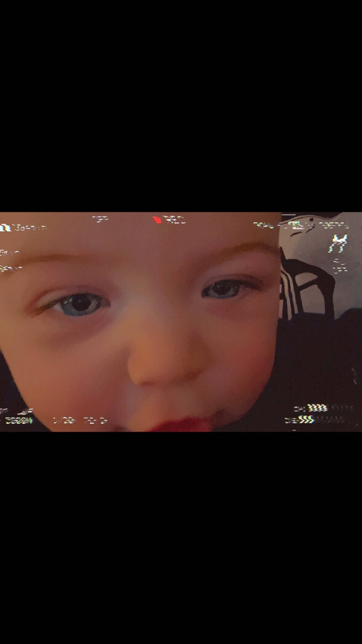 Logan joined the competition — help win amazing prizes! baby, cheek, child, darkness, electric_blue, eyebrow, eyelash, flash_photography, font, headwear, iris, jaw, lip, midnight, nose, person, photo_caption, portrait_photography, sky, space