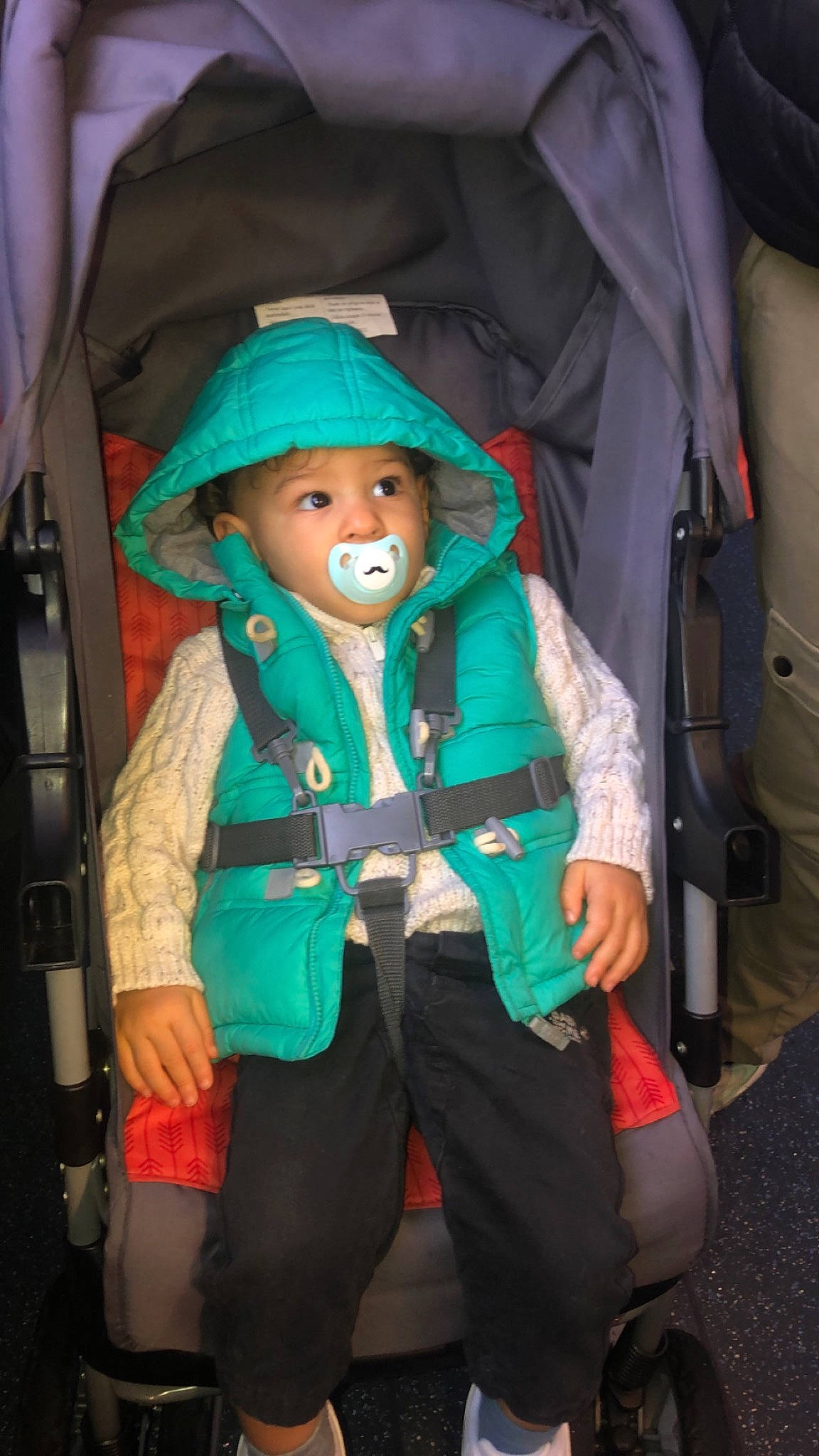 Laïhyon a rejoint le concours — aidez-le/la à gagner de superbes lots ! auto_part, baby, baby_carriage, baby_products, car_seat, child, costume, fictional_character, fun, glove, headgear, headwear, person, personal_protective_equipment, seat_belt, teenage_mutant_ninja_turtles, toddler