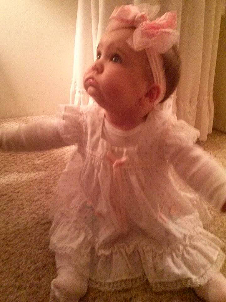 Alannah joined the competition — help win amazing prizes! baby, ballet_tutu, blond, cheek, child, costume, dress, ear, eye, fashion_accessory, fun, hair_accessory, head, person, pink, product, skin, sleeve, smile, textile