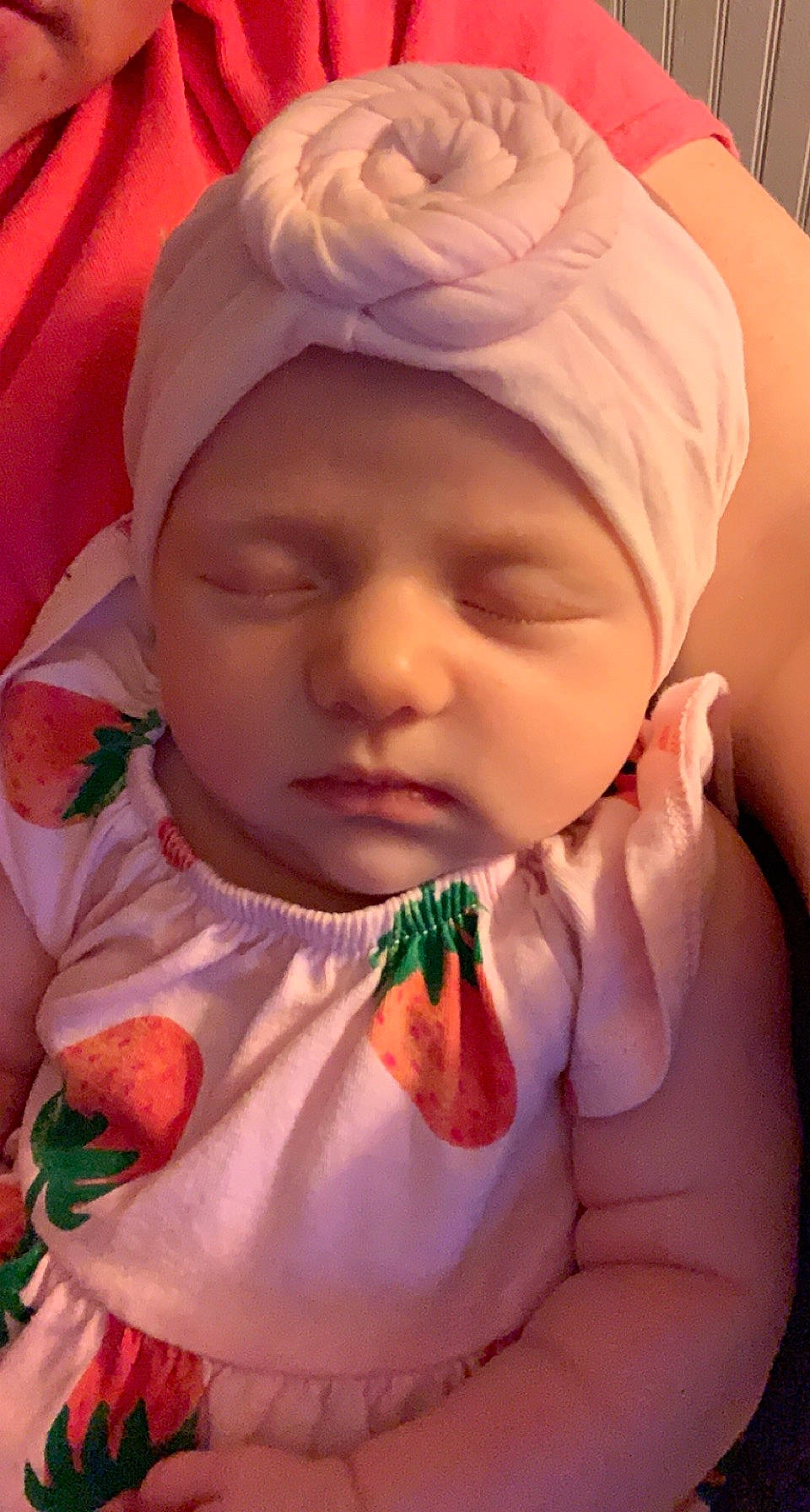 Brinleigh joined the competition — help win amazing prizes! baby, baby_toddler_clothing, cheek, child, close_up, eyelash, finger, hair_accessory, hand, happy, headgear, headwear, iris, lip, mouth, nose, person, petal, pink, skin