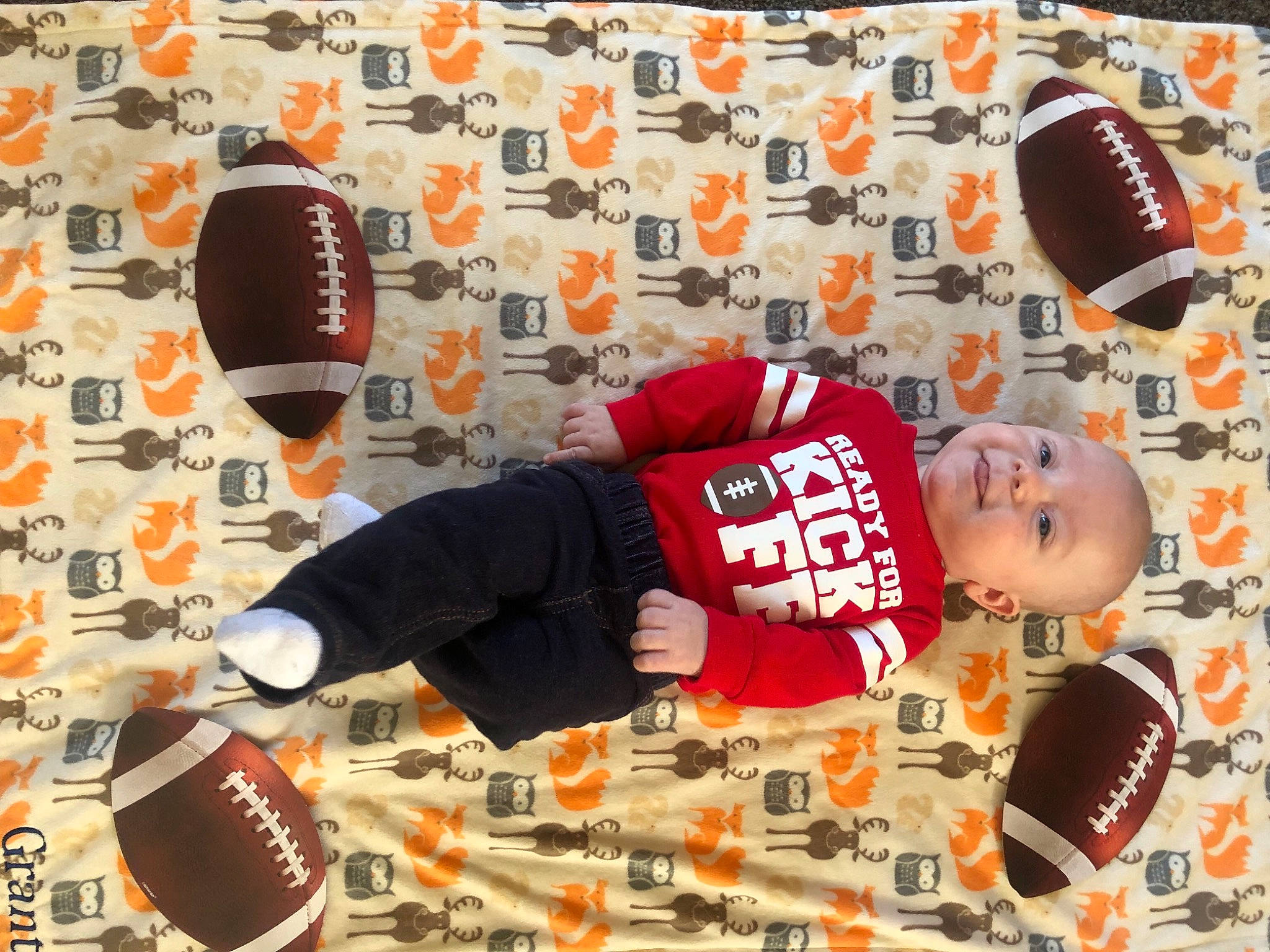 Grant joined the competition — help win amazing prizes! cool, design, drinkware, eyewear, fashion_accessory, flooring, font, fun, hat, headgear, orange, pattern, person, personal_protective_equipment, product, shoe, sports_gear, sportswear, t_shirt, textile