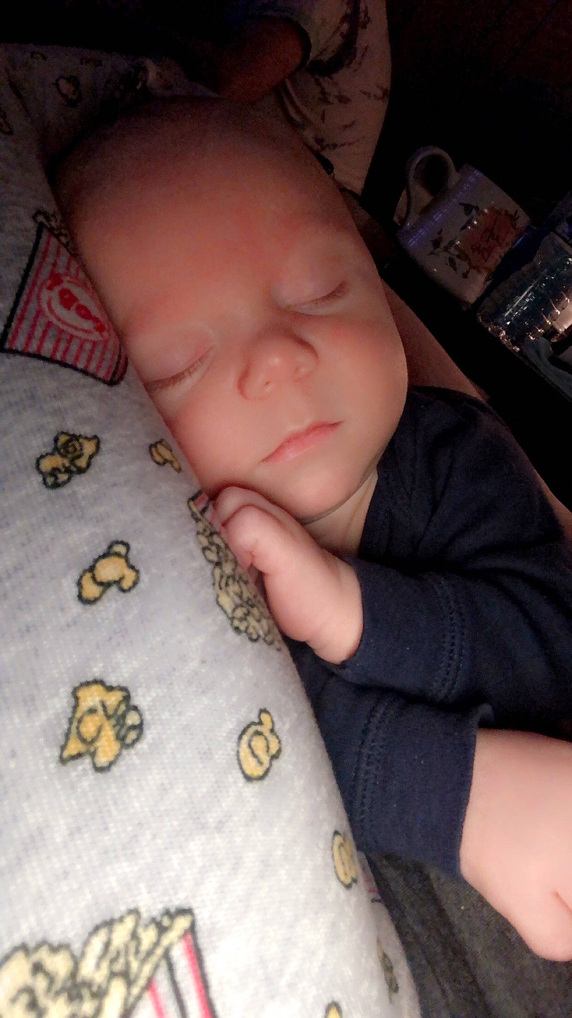 Grant is registered to the contest to win money with this photo: arm, baby, baby_sleeping, baby_toddler_clothing, bed, cheek, child, comfort, facial_expression, finger, forehead, hand, linens, mouth, nose, person, skin, sleeve, thumb, toddler