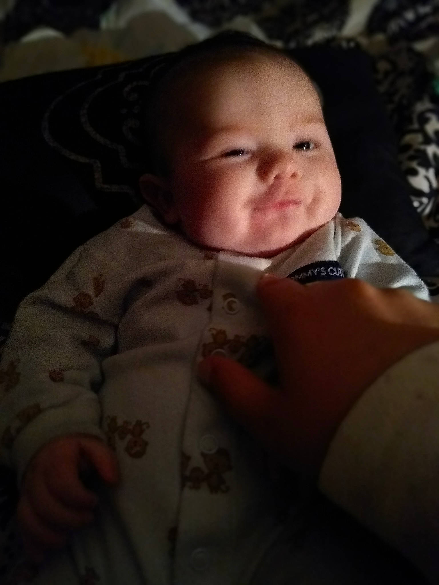 Vincent Anderson is registered to the contest to win money with this photo: baby, cheek, child, chin, eye, face, head, lip, mouth, nose, person, skin, smile, toddler