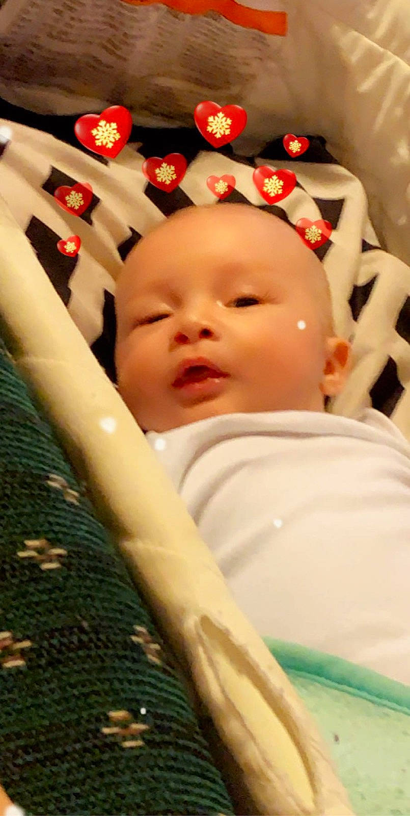 Kaedyn joined the competition — help win amazing prizes! baby, baby_products, child, headwear, person, product, skin, toddler