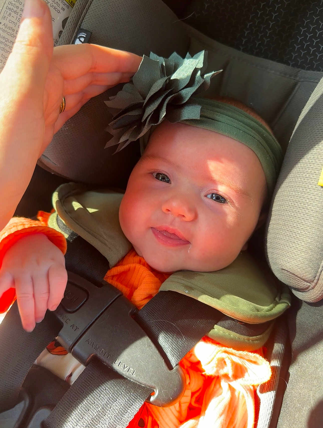 Elizabeth joined the competition — help win amazing prizes! accessories, baby, bodypart, clothing, coat, cushion, face, finger, gun, hand, hat, head, homedecor, jacket, person, photography, portrait, transportation, vehicle, weapon