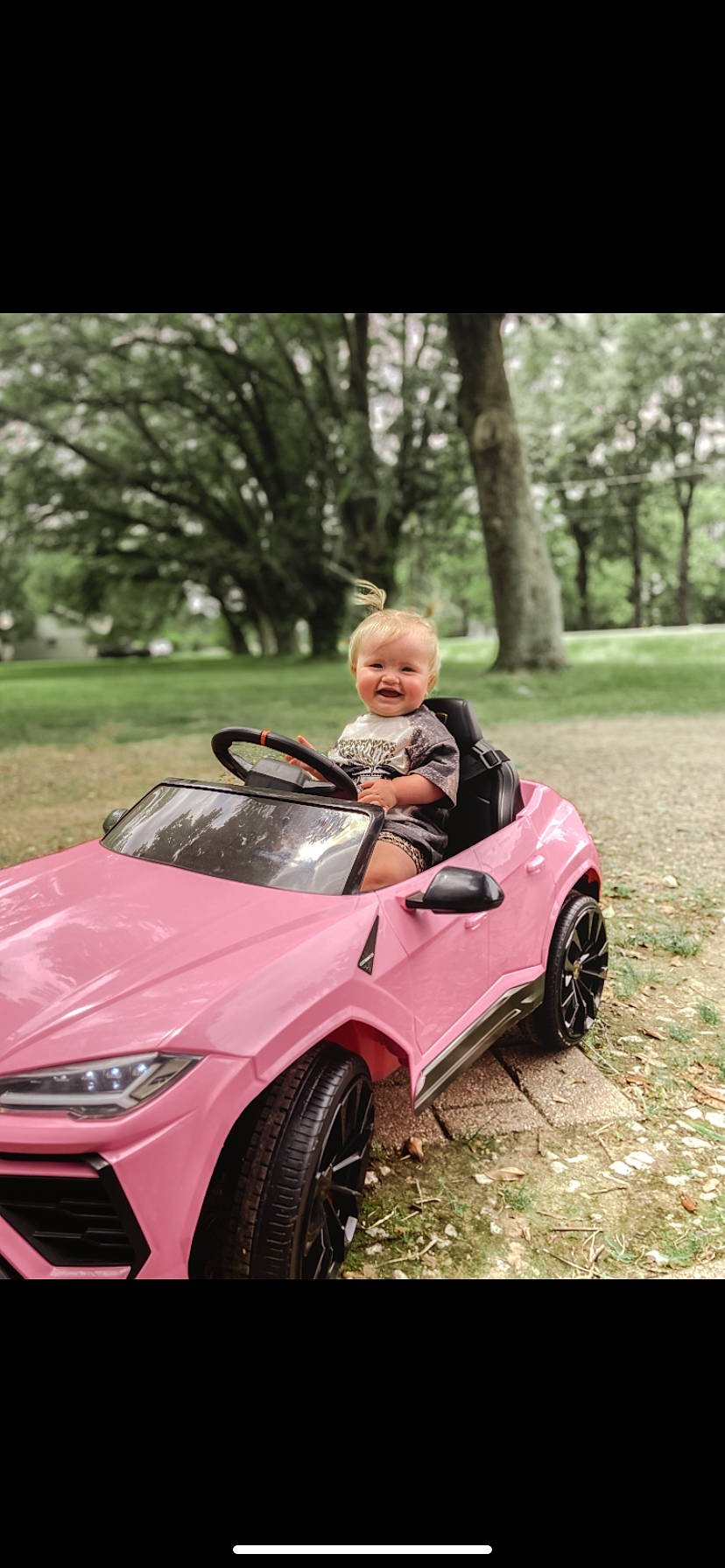 Blakelynn joined the competition — help win amazing prizes! automotive_design, automotive_exterior, automotive_lighting, automotive_tire, automotive_wheel_system, bumper, car, fender, grass, hood, joy, mode_of_transport, motor_vehicle, people_in_nature, person, personal_luxury_car, plant, rim, tire, tree