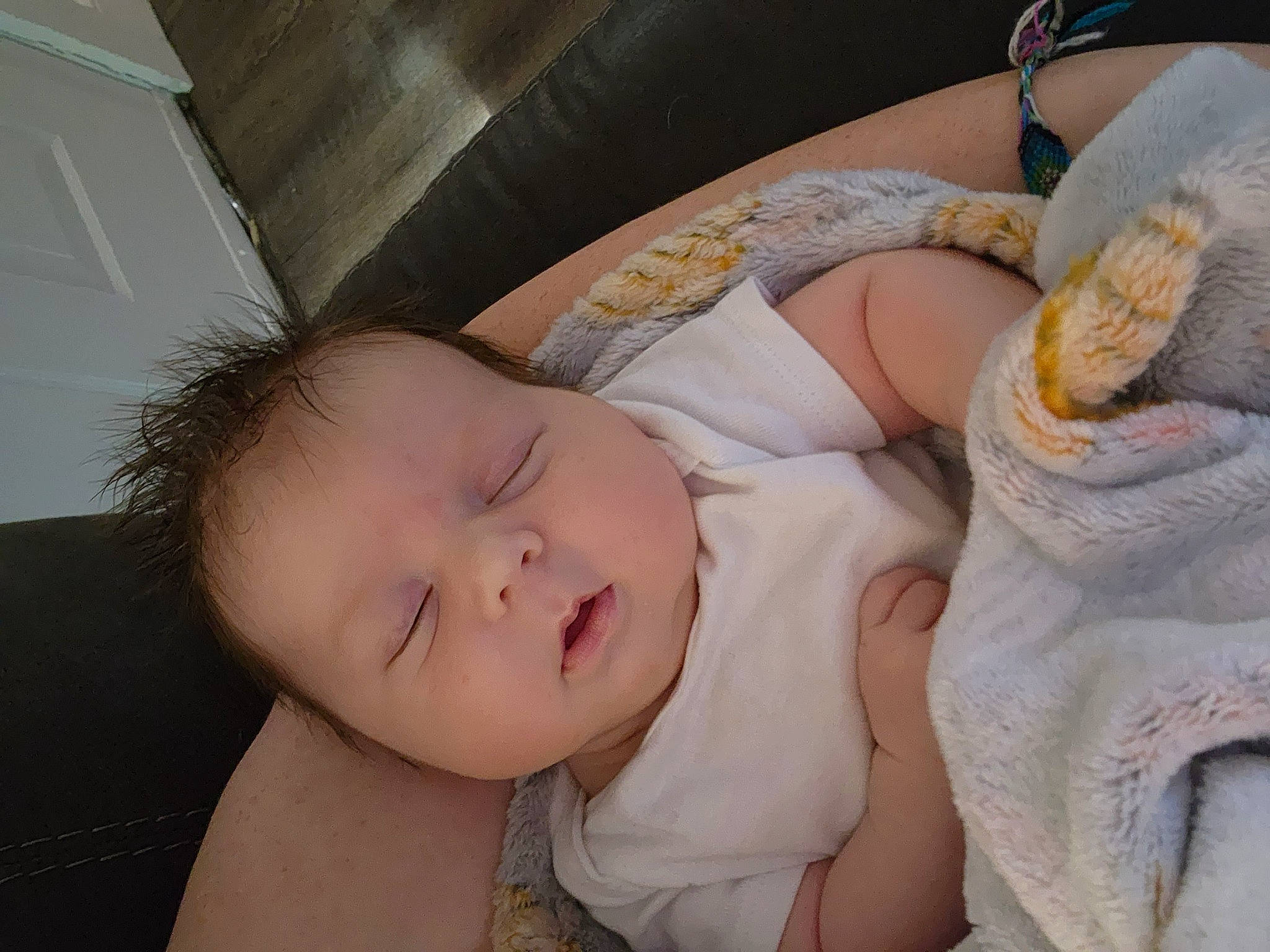 Lilliana is registered to the contest to win money with this photo: abdomen, baby, baby_sleeping, baby_toddler_clothing, cheek, child, comfort, ear, eye, eyelash, finger, head, human_body, iris, linens, lip, mouth, nose, person, skin