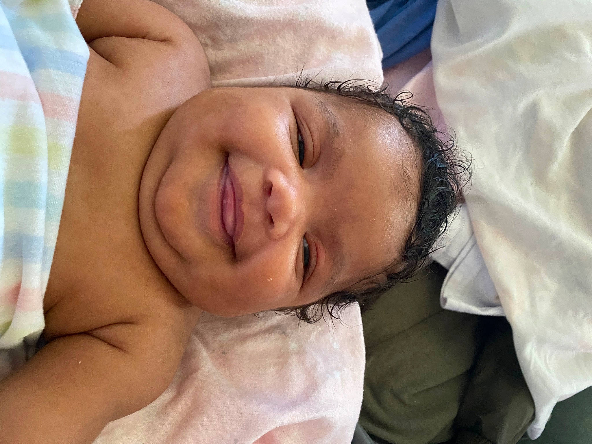 Blessyn is registered to the contest to win money with this photo: baby, cheek, child, face, head, joy, mouth, nap, nose, person, skin, sleep
