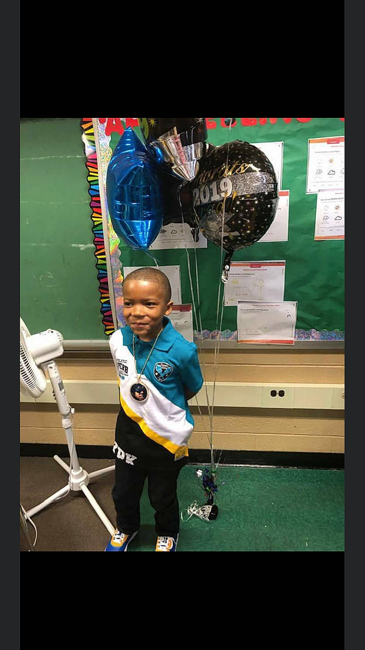 Jamarion joined the competition — help win amazing prizes! person