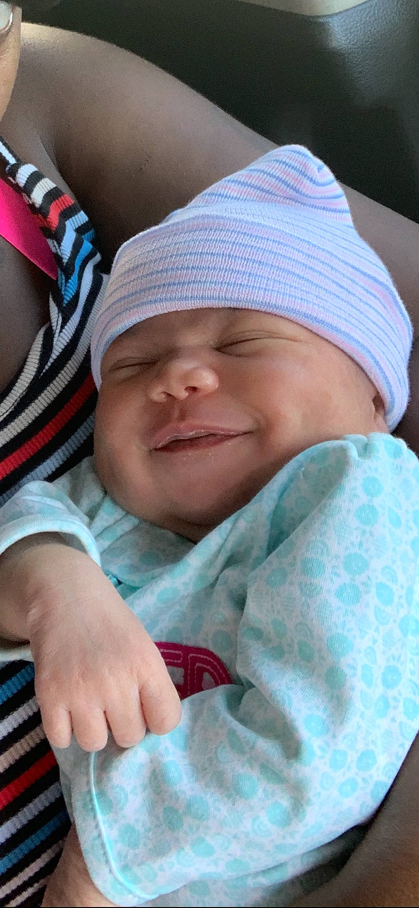 Kamiyah is registered to the contest to win money with this photo: baby, baby_sleeping, birth, cheek, child, childbirth, hand, headgear, headwear, nap, person, skin, sleep, toddler