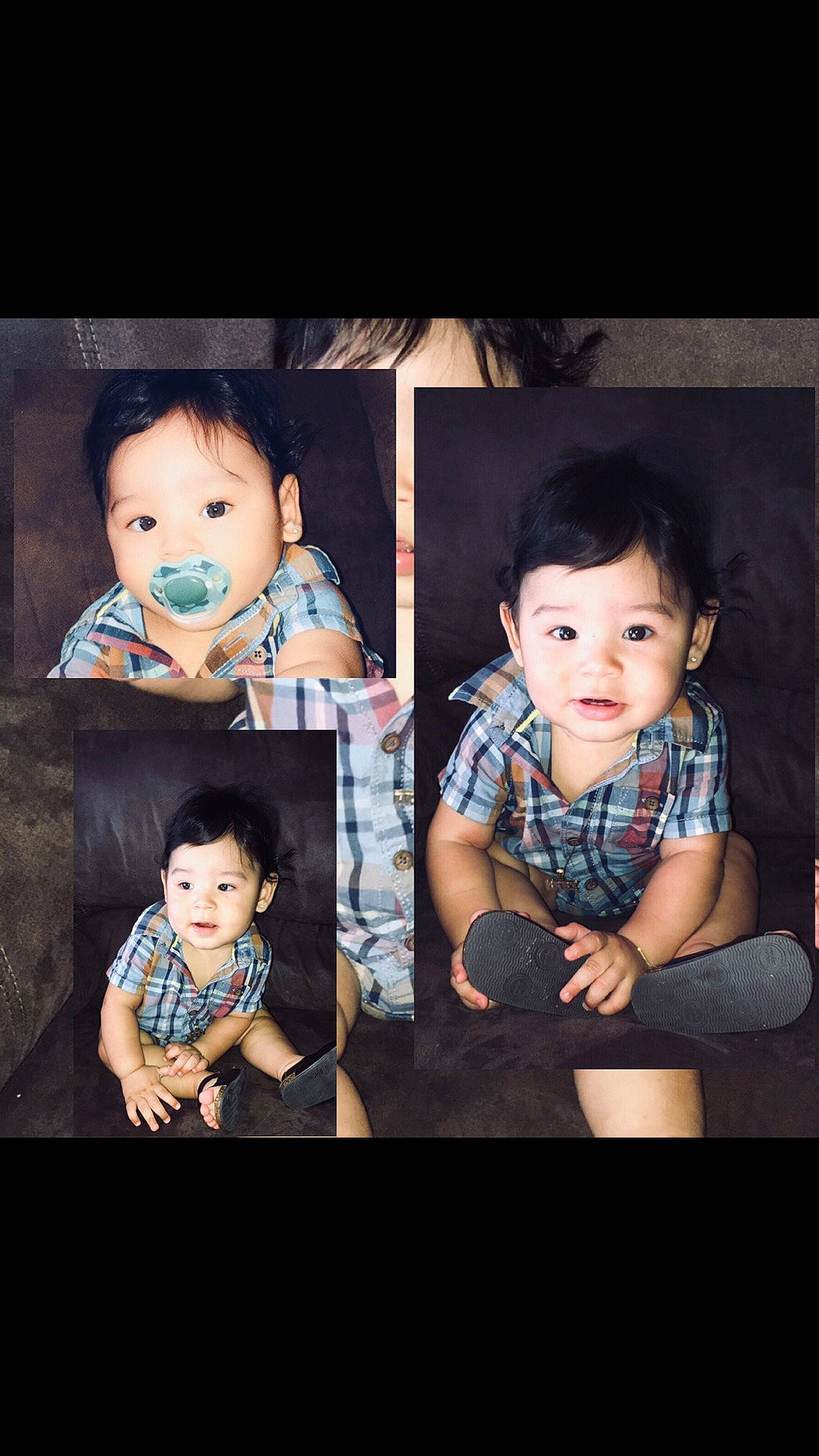 Kymani joined the competition — help win amazing prizes! baby, beauty, cheek, child, eye, face, fun, head, human, iris, people, person, photograph, photography, sibling, sitting, skin, sky, smile, snapshot