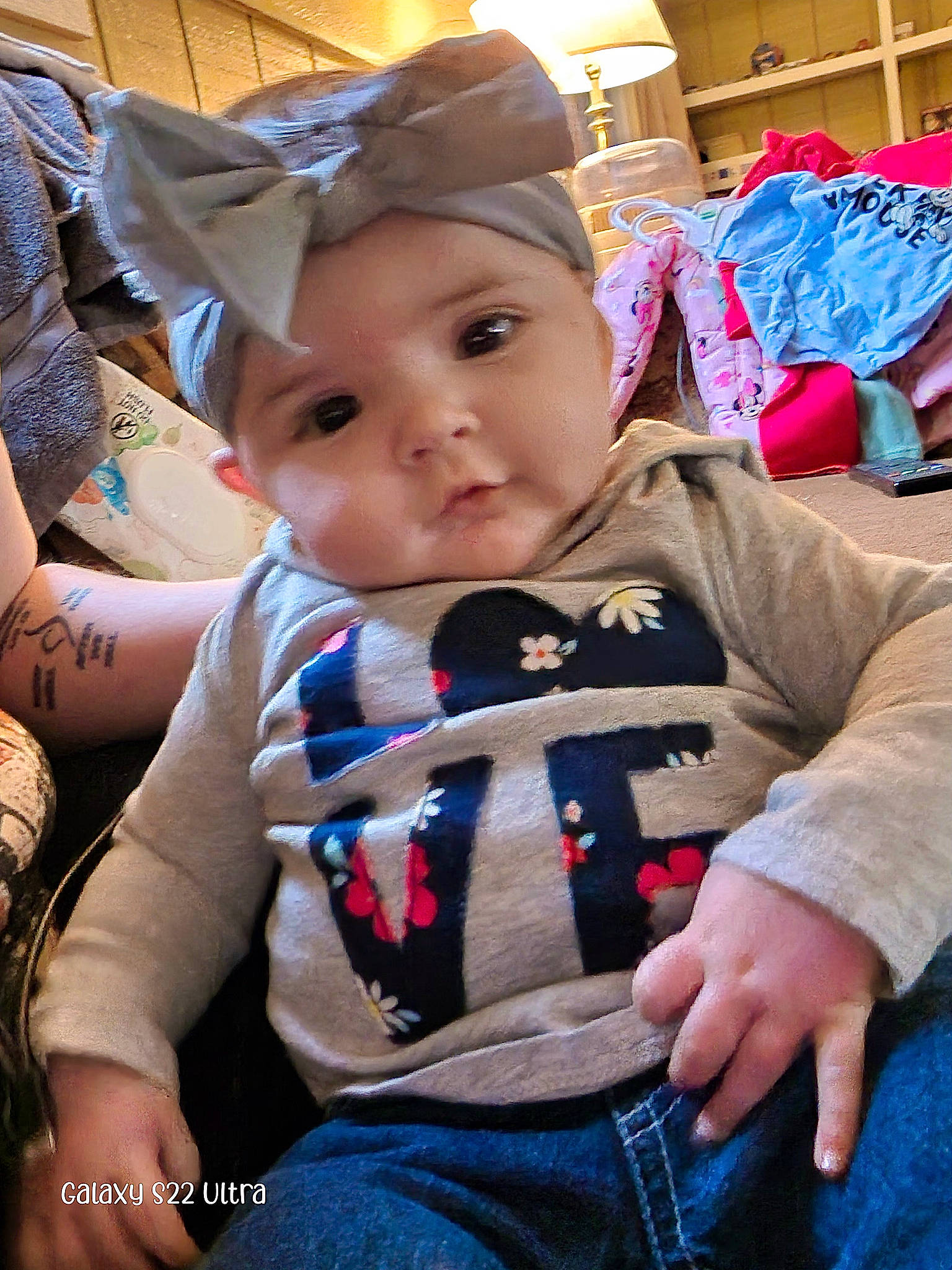 Lydia joined the competition — help win amazing prizes! cheek, child, cool, denim, event, fashion_accessory, fun, fur, happy, headwear, leisure, mouth, person, sitting, skin, t_shirt, textile, toddler, tourism, tradition