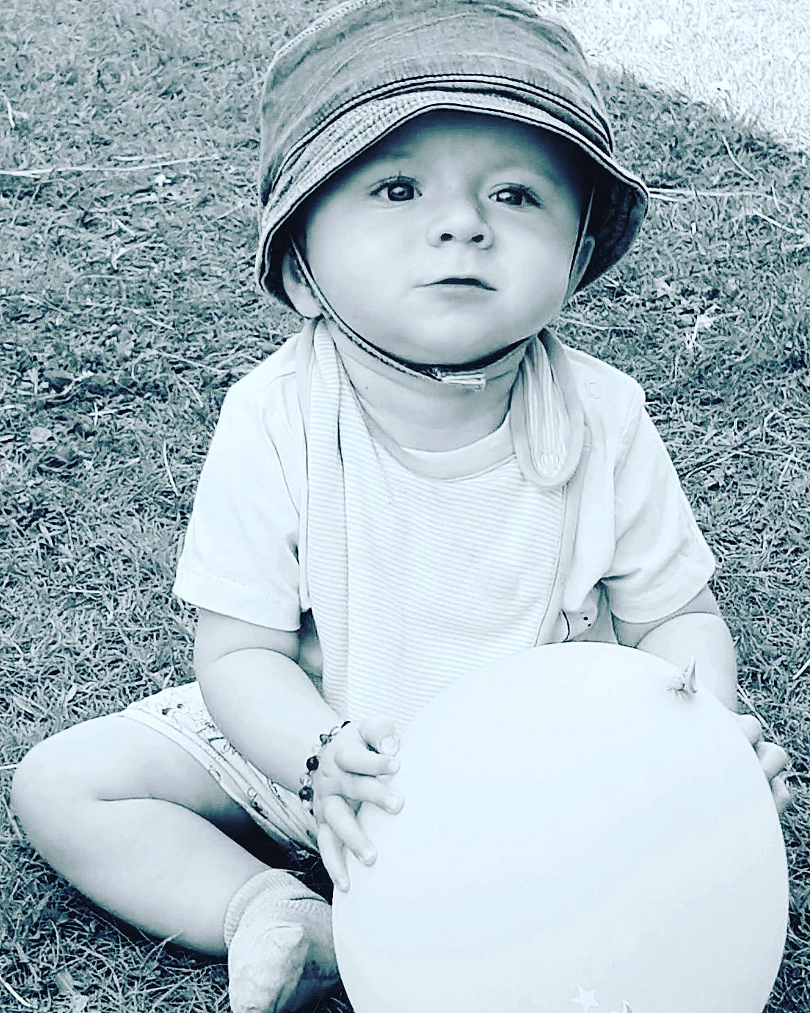 Hugh joined the competition — help win amazing prizes! baby_toddler_clothing, black, black_and_white, cool, eye, facial_expression, flash_photography, fun, gesture, happy, headgear, headwear, human, organ, people_in_nature, person, photograph, sleeve, smile, standing