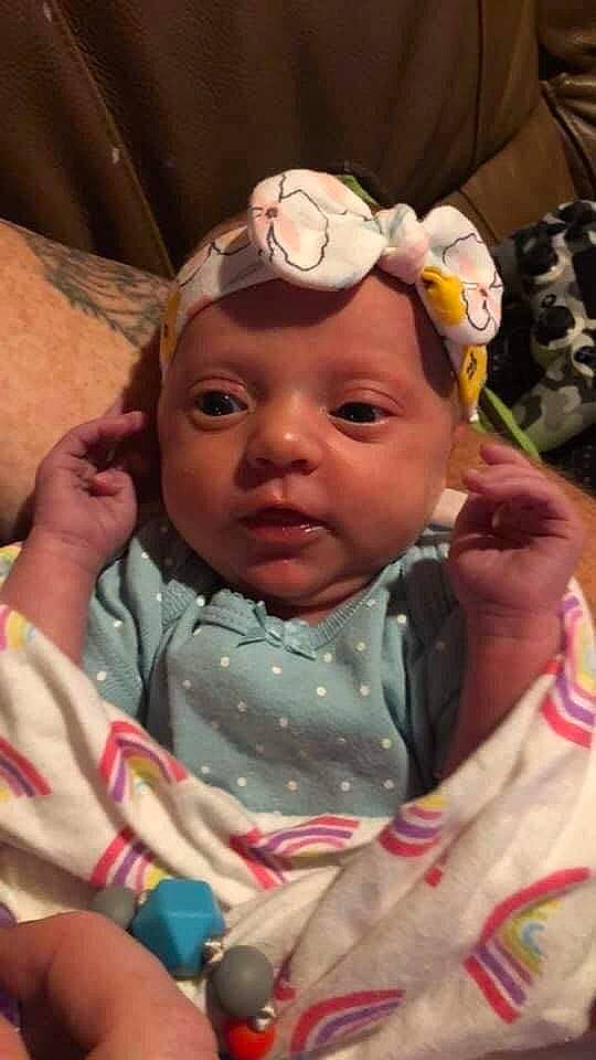 Kay joined the competition — help win amazing prizes! baby, baby_toddler_clothing, cheek, ear, eye, eyelash, face, facial_expression, forehead, fun, gesture, hairstyle, happy, head, iris, mouth, nose, person, pink, skin