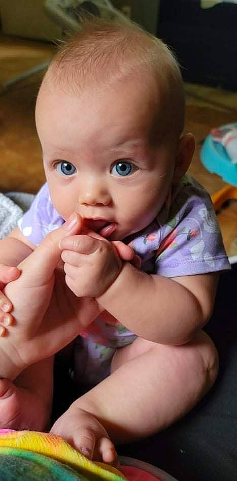 Audree joined the competition — help win amazing prizes! baby, cheek, chin, eye, eyebrow, eyelash, facial_expression, finger, gesture, hair, hairstyle, head, iris, leg, lip, mouth, neck, nose, person, skin