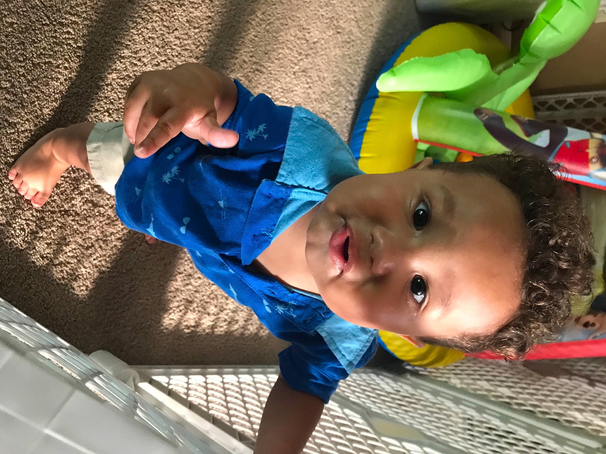 Javon joined the competition — help win amazing prizes! baby, baby_products, child, fun, person, play, toddler