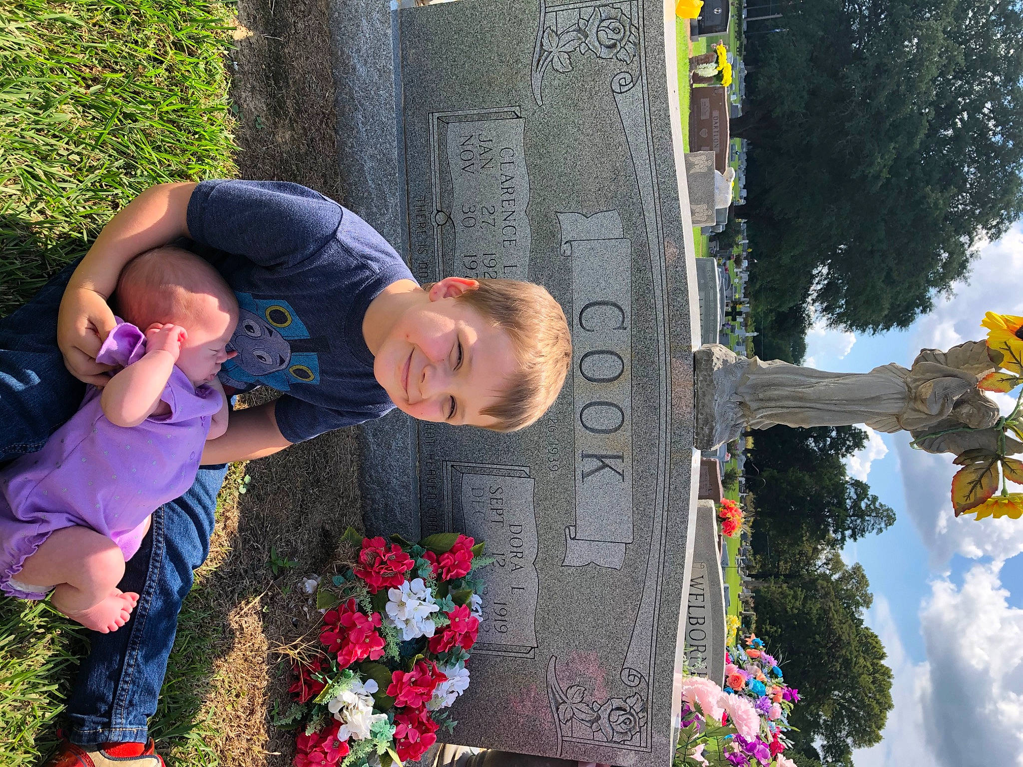 Haiden joined the competition — help win amazing prizes! child, floral_design, flower, fun, happy, joy, leaf, leisure, person, plant, spring, toddler, tree, vacation