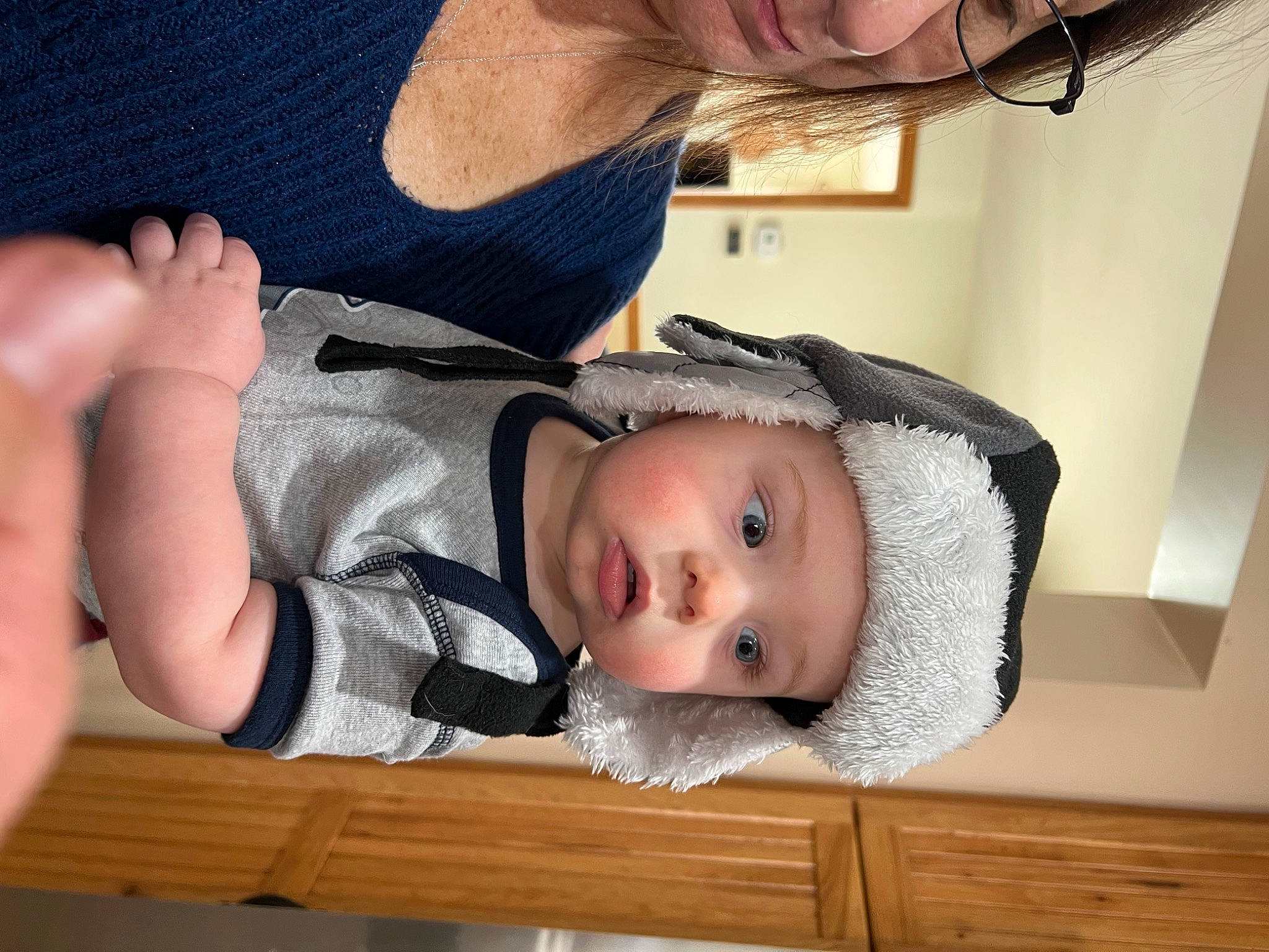 Dexter joined the competition — help win amazing prizes! baby, baby_toddler_clothing, cheek, child, comfort, eye, eyelash, eyewear, facial_expression, gesture, glasses, hair, headwear, mouth, nose, person, skin, sleeve, sunglasses, toddler