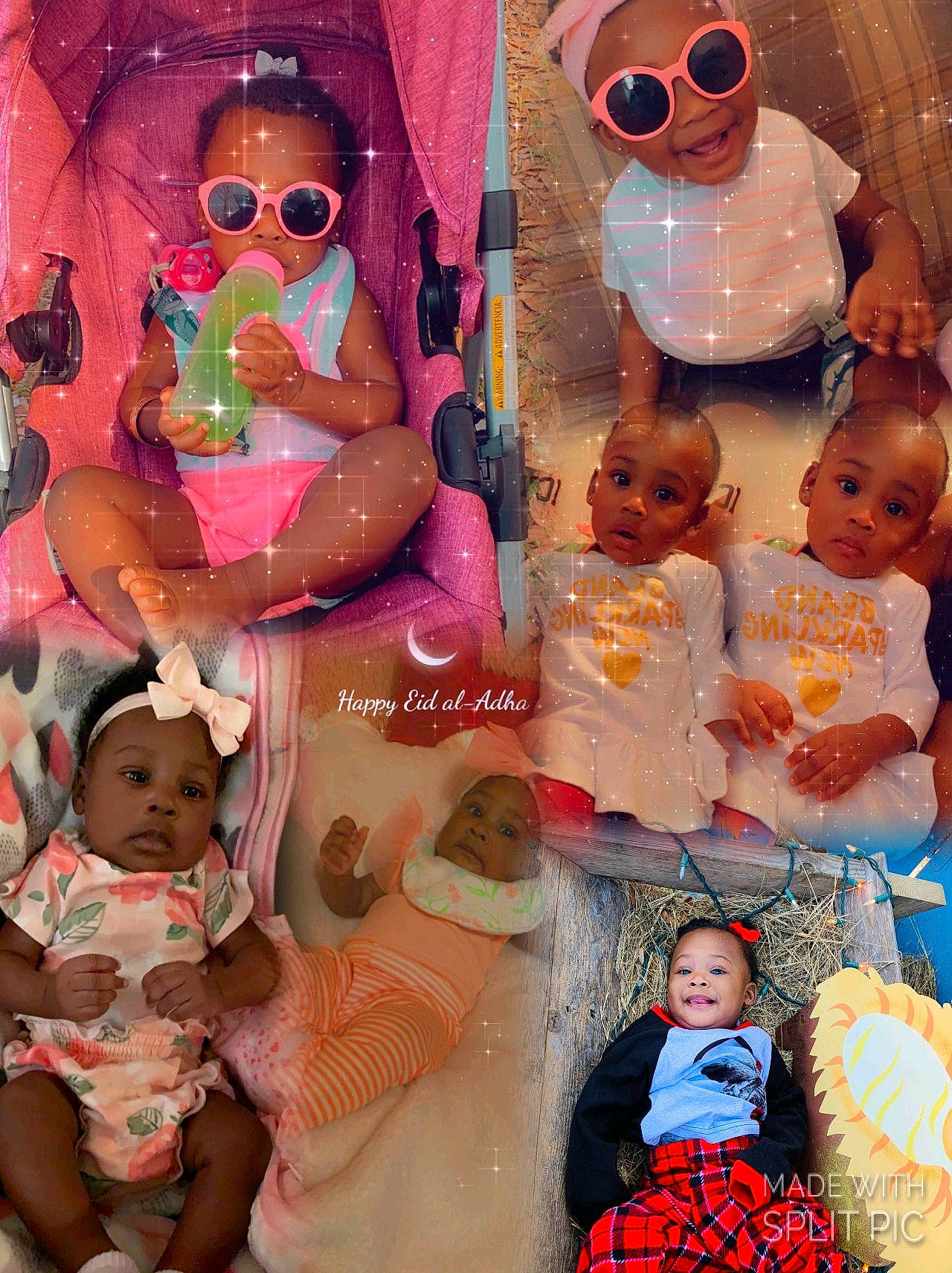 Star is registered to the contest to win money with this photo: art, baby_toddler_clothing, child, collage, eyewear, facial_expression, fun, goggles, happy, hat, headwear, joy, people, person, photograph, pink, product, sunglasses, surprise, textile