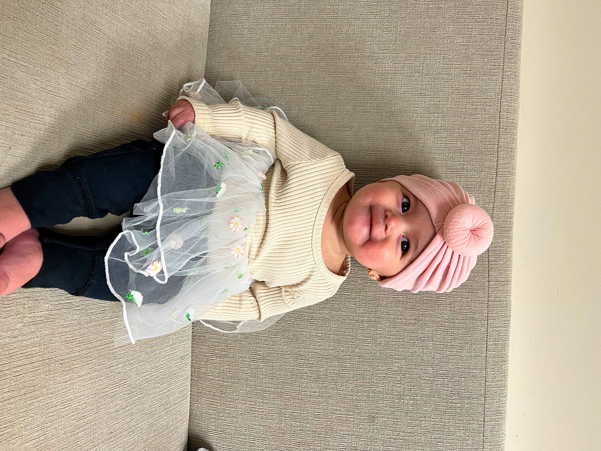 Belen Ahava joined the competition — help win amazing prizes! baby, baby_products, baby_toddler_clothing, bedding, child, comfort, flooring, foot, hand, headwear, human_body, human_leg, linens, nap, person, room, sitting, sleep, smile, textile