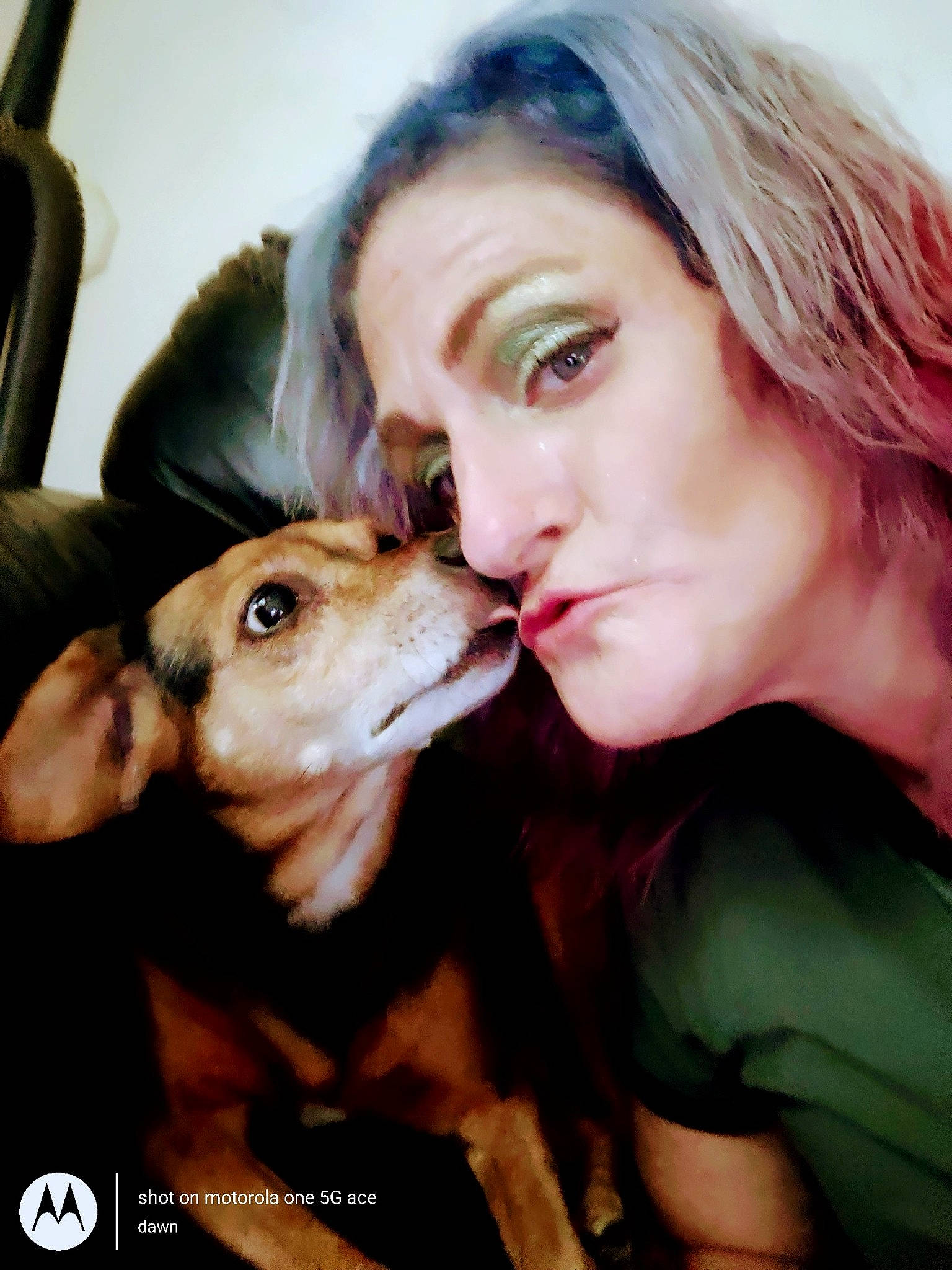 Juno is registered to the contest to win money with this photo: blond, canidae, carnivore, companion_dog, dog, dog_breed, ear, eyelash, fawn, fun, fur, gesture, happy, jaw, long_hair, nose, selfie, snout, surfer_hair, whiskers