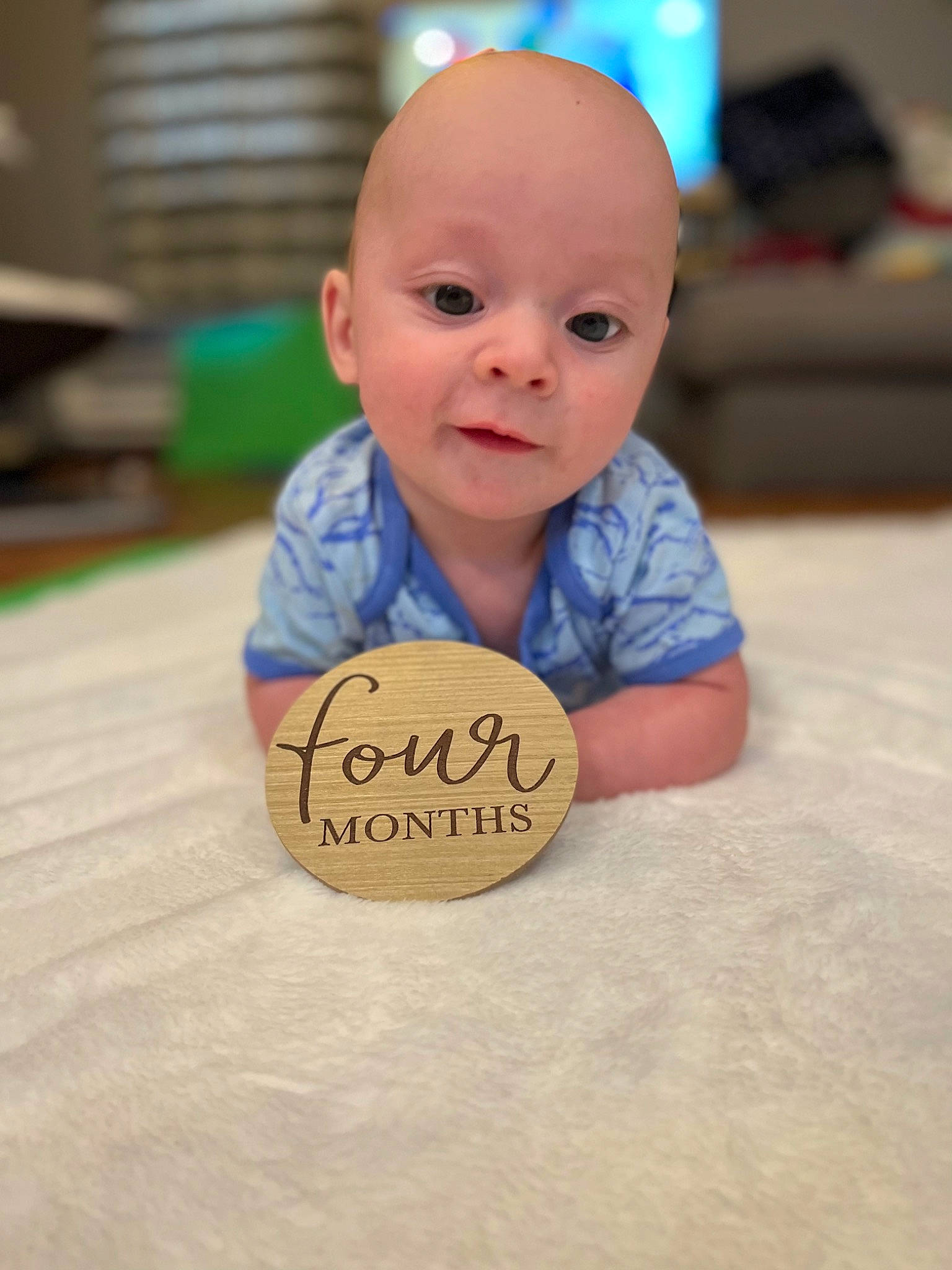 Dawson joined the competition — help win amazing prizes! baby, baby_playing_with_toys, baby_toddler_clothing, cheek, chin, comfort, flooring, fun, gesture, handwriting, happy, hardwood, nail, nose, person, skin, smile, thumb, toddler, tummy_time