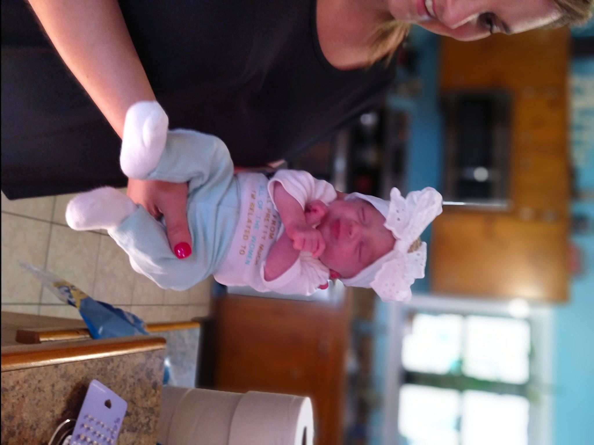 Kiyah joined the competition — help win amazing prizes! finger, hand, headwear, person, pink