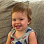 Jace is registered to the contest to win money with this photo: toddler, child, smiling, tank_top, toy_trucks, couch, indoor, happy, cute, hair, face, sitting, expression, young_child, casual_clothing, portrait, skin, small_child, person, cozy