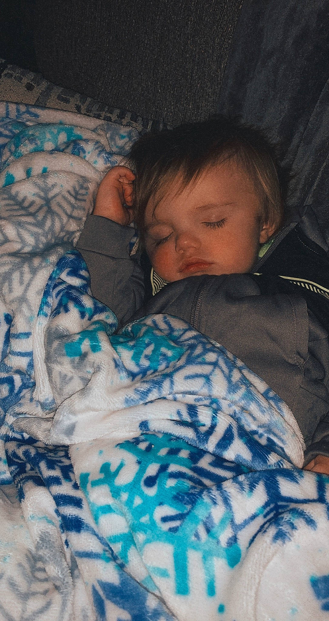Huxley is registered to the contest to win money with this photo: baby, baby_sleeping, baby_toddler_clothing, bedding, bedtime, blanket, cheek, child, comfort, linens, nap, person, sleep, toddler