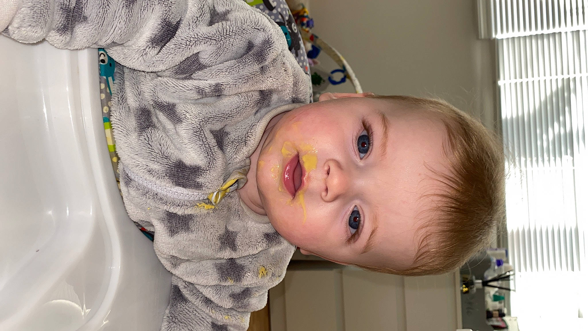 Henry joined the competition — help win amazing prizes! baby, baby_products, baby_safety, baby_toddler_clothing, cheek, child, comfort, eye, eyebrow, eyelash, happy, iris, lip, mouth, nose, pattern, person, room, skin, smile