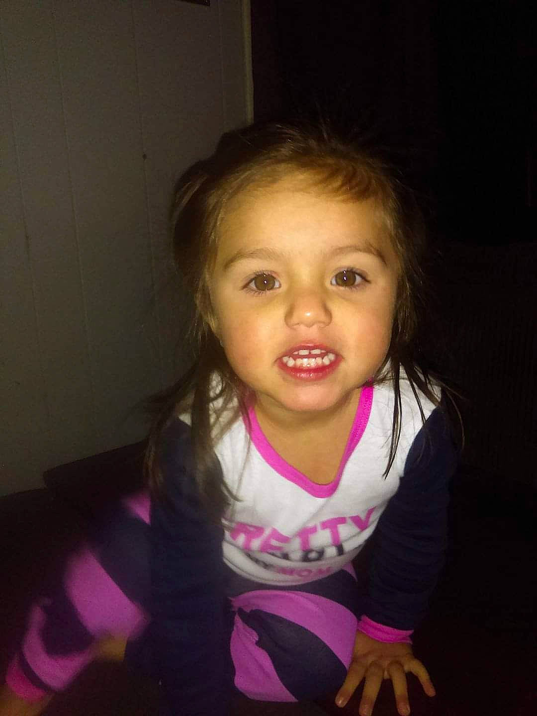 Ali'Yana joined the competition — help win amazing prizes! arm, baby_toddler_clothing, cheek, ear, eye, eyelash, face, flash_photography, gesture, hair, happy, head, iris, lip, neck, nose, person, pink, skin, sleeve