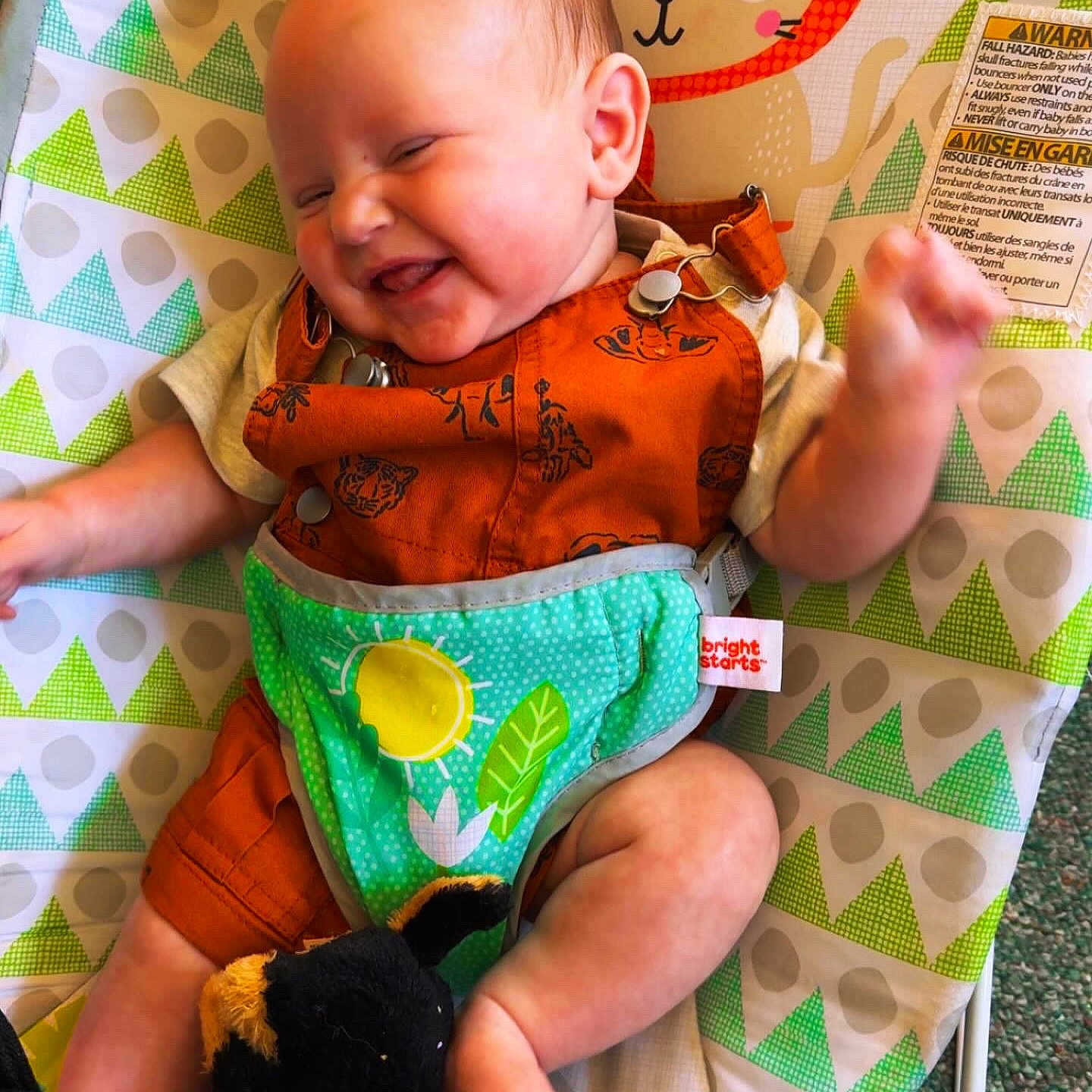Wyatt joined the competition — help win amazing prizes! baby, babylaughing, bodypart, chair, clothing, cushion, diaper, face, finger, furniture, hand, happy, head, homedecor, newborn, person, photography, portrait, quilt, shorts