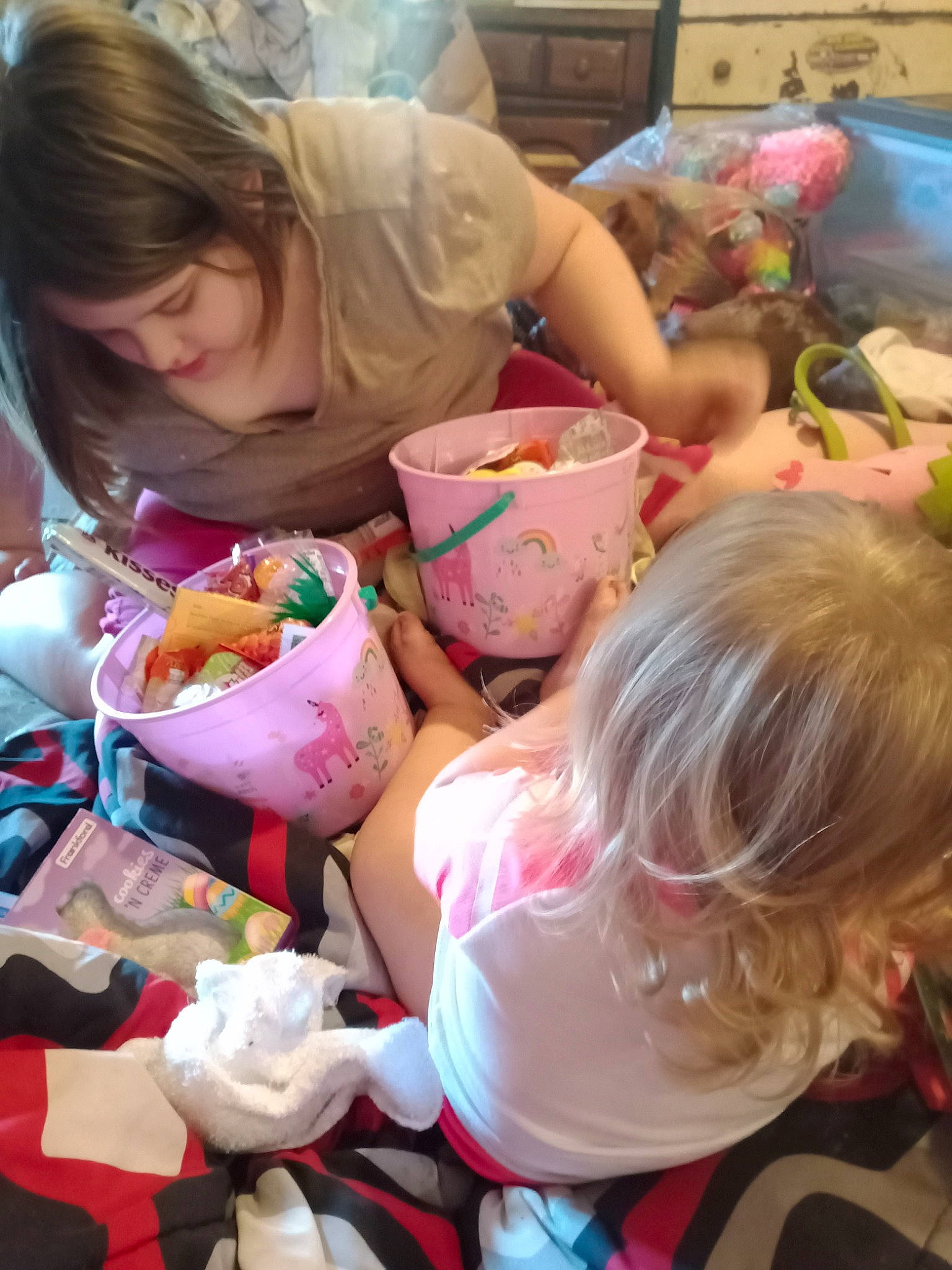 Emilee joined the competition — help win amazing prizes! child, event, fun, happy, lap, learning, mouth, party, person, pink, play, recreation, sharing, sitting, sweetness, t_shirt, toddler, toy, vacation