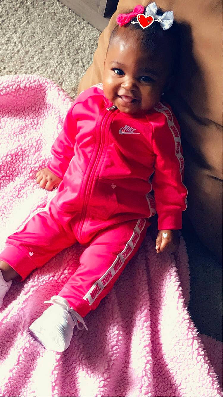 Kamiya is registered to the contest to win money with this photo: baby, cheek, child, child_model, jacket, lip, magenta, outerwear, person, pink, skin, smile, toddler