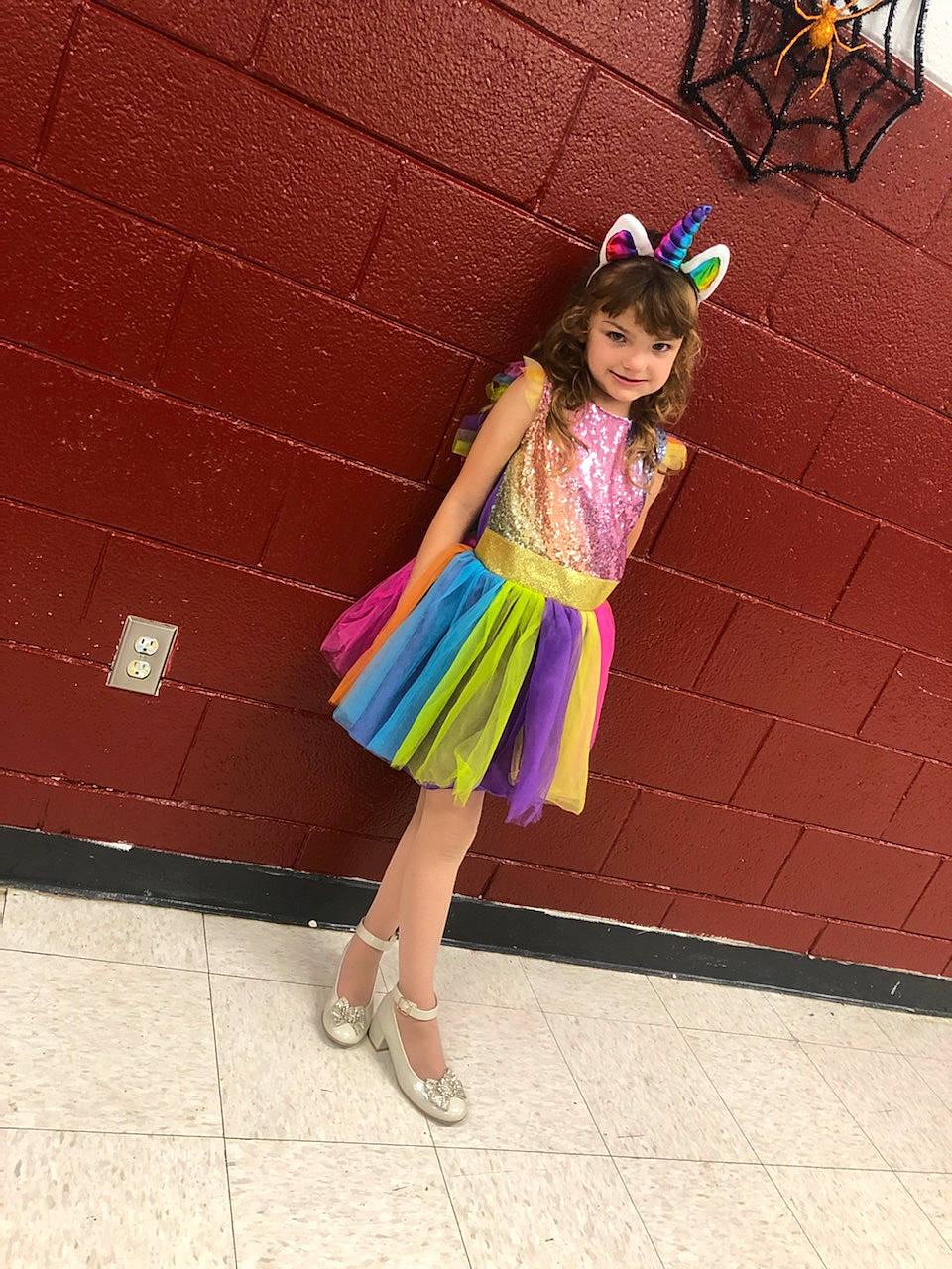 Natalie joined the competition — help win amazing prizes! baby_toddler_clothing, child, electric_blue, fashion_accessory, fashion_design, foot, fun, happy, high_heels, human_leg, joy, knee, leisure, magenta, pattern, person, pink, purple, sandal, thigh