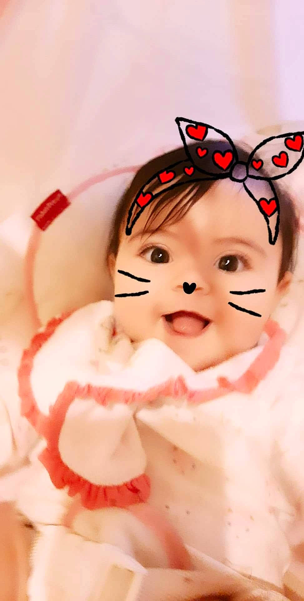 Kira joined the competition — help win amazing prizes! baby, cheek, child, illustration, person, pink, toddler