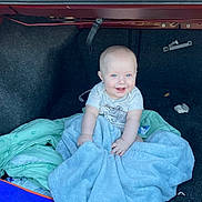 Dean joined the competition — help win amazing prizes! architecture, baby, blanket, bread, car, cartrunk, clothing, cushion, dress, face, food, head, homedecor, pants, person, photography, portrait, sitting, transportation, vehicle