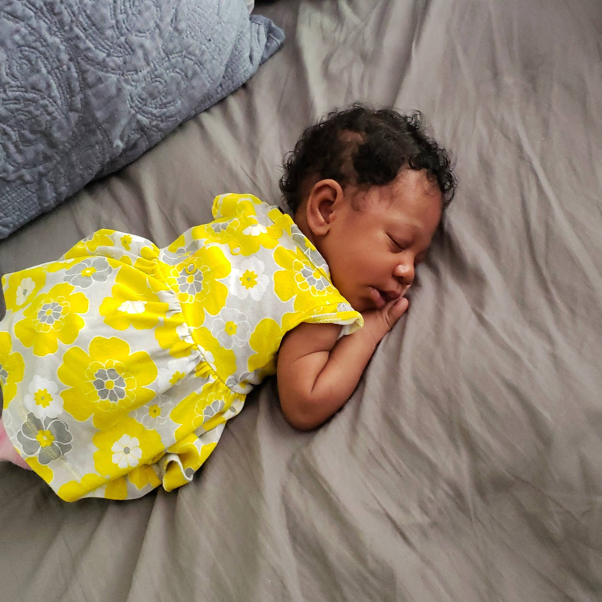 Blake joined the competition — help win amazing prizes! baby, bedtime, child, linens, nap, person, sleep, textile, toddler, yellow