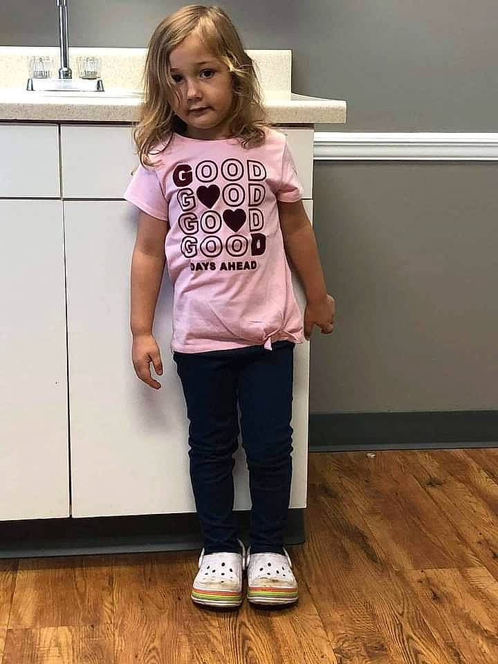 Courtney joined the competition — help win amazing prizes! cool, countertop, face, fashion_design, floor, flooring, hair, joint, knee, leg, person, pink, shoe, shoulder, sleeve, street_fashion, t_shirt, thigh, waist, white